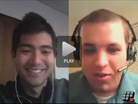 Jun Loayza and Adam Baker