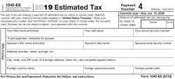 estimated taxes