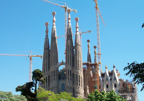 adventure vacation ideas sagrada familia