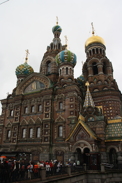 Church of Our Savior on spilled blood