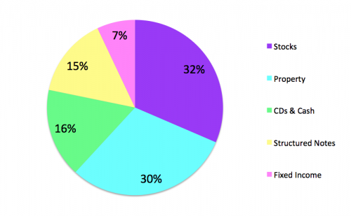 net woth asset allocation 6.2016